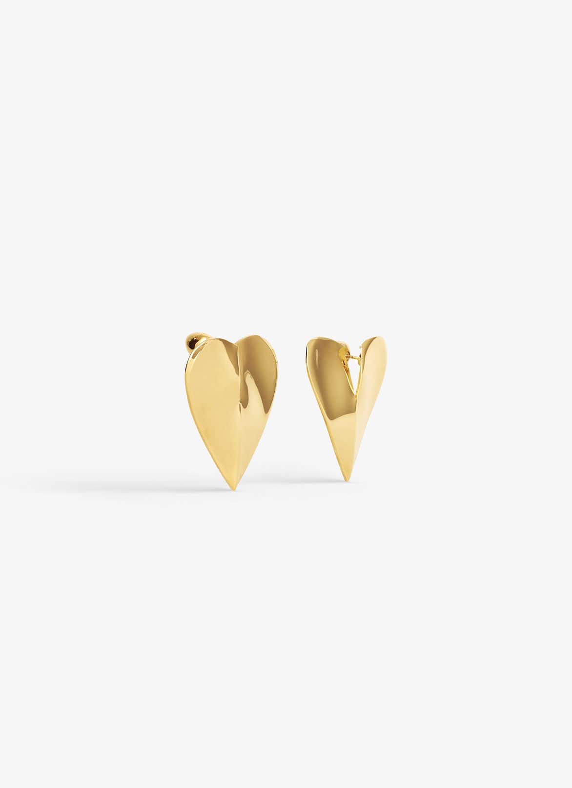 LE CŒUR TORN EARRINGS ALAÏA GOLD LE CŒUR TORN EARRINGS